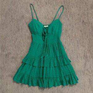 Green Mini Dress